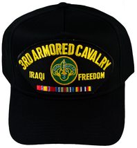 Hnp 3RD ACR Armored Cavalry Regiment Operation Iraqi Freedom HAT - Black - Veter - £18.00 GBP