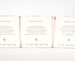 Mary Kay Dual Coverage Powder Foundation Ivory 104 Lot Of 3 .32 Ounce - £38.54 GBP