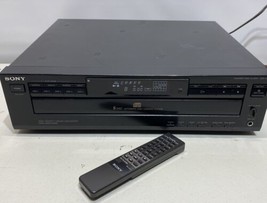 Sony CDP-C325 5 Disc CD Changer Carousel Player W/Remote Tested (SUPER C... - £52.05 GBP