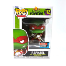 Funko Pop Retro TMNT Ninja Turtles Raphael #112 2022 NYCC Fall With Prot... - £28.89 GBP