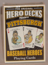 Hero Decks - Pittsburgh Baseball Playing Cards - Caricatures - New, Sealed - £7.12 GBP