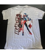 DC Comics Harley Quinn Graphic T Shirt White Unisex SZ Medium NWT Delta ... - $13.52 CAD