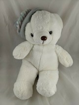 McCrory Corp White Bear Plush 18 Inch Knit Hat Stuffed Animal Toy - $17.95