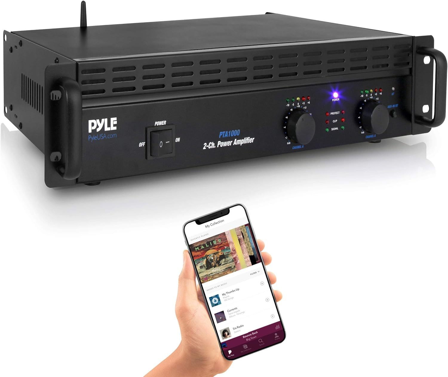 Primary image for Pyle Pro Pta1000.5 Is A Professional Audio Bluetooth Power, And Cooling Fans.