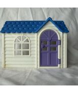 Barbie Kelly Club Dollhouse Cottage Purple Door Blue Roof Mattel - $17.00