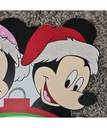 Vintage Disney Mickey Minnie Mouse Merry Christmas Yard Lawn Decor Missi... - £27.64 GBP