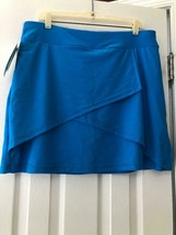 Nwt Ladies Tzu Tzu Sport Corona Blue Charlotte Golf Tennis Knit Skort - Size Xl - £58.98 GBP