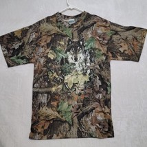 Advantage Timber Camo T Shirt Mens Size M Medium Camouflage Hunting Apparel - £13.00 GBP