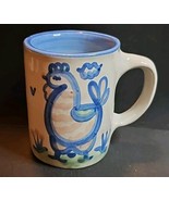 Country Scene Blue by M A HADLEY CHICKEN-THE END Coffee Tea Mug Disconti... - $69.84 CAD
