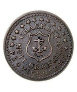 1863 Charnley Saloon Providence R.I. Civil War Token  VF Condition - $143.25 CAD