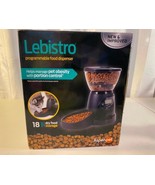 Lebistro Programammable 18 Cup Dry Pet Food Dispenser - £27.95 GBP