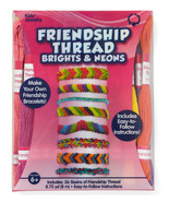 Kids Craft Neon Colors Friendship Thread 36 skeins 8.7 Yards /Bracelet N... - $9.95
