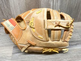 Vintage Hutch Leather Baseball Glove Right Hand Throw Super H Design Cuptrap - £15.67 GBP