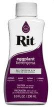 Rit Liquid Dye, Eggplant Purple, 8 oz - $5.95