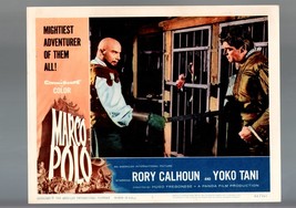 Marco POLO-1962-LOBBY CARD-VF-DRAMA-BIO-RORY CALHOUN-YOKO Tani Vf - £16.00 GBP