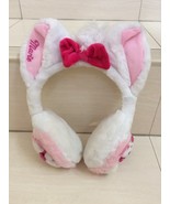 Tokyo Disney Resort Marie Cat Ear Muffs Plush. Very Pretty and RARE - $89.18 CAD
