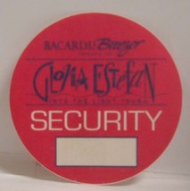 GLORIA ESTEFAN - VINTAGE ORIGINAL CONCERT TOUR CLOTH BACKSTAGE PASS - $10.00