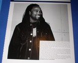 DJ Spinna Fader Magazine Photo Clipping Vintage 2003  - $14.99