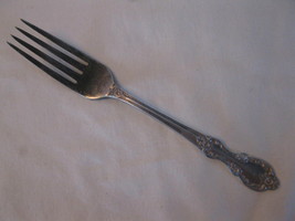 WM Rogers MFG. Co. 1959 Grand Elegance Pattern Silver Plated 7.5" Table Fork #3 - $7.00