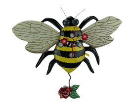 Allen Designs Buzz Bee Pendulum Wall Clock - £57.89 GBP