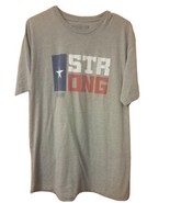 Texas Strong Baseballism baseball shirt Mens XL grey T-shirt Texas Strong - $9.45 CAD