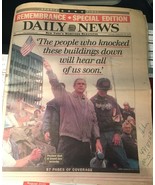 Ny Daily News September 15, 2001 Bush 57 Pages Photos Heroes 911 - £7.58 GBP
