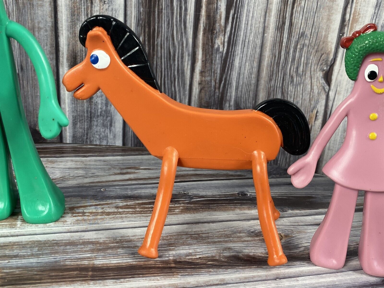 Gumby Bendy Action Figure Lot of 3 - Gumby and 46 similar items