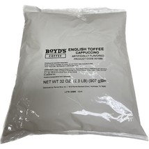 English Toffee Cappuccino Coffee Instant Mix Powder 2lbs BOYDS - £18.19 GBP