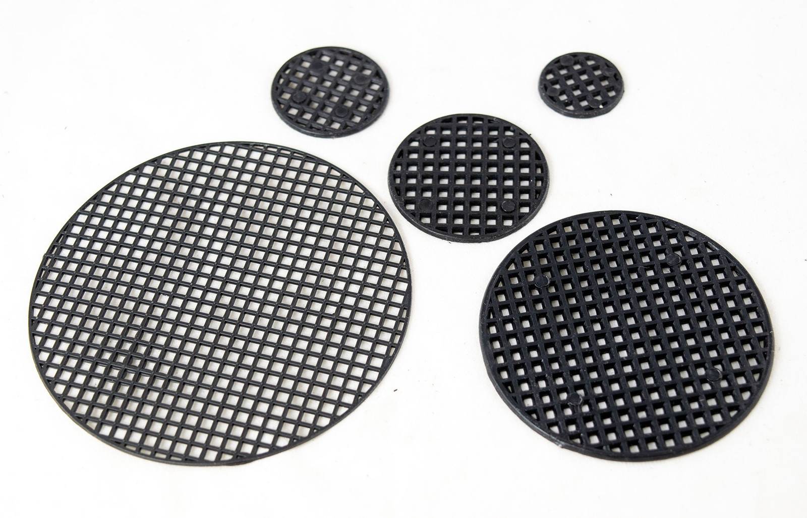 Black Round Plastic Drainage Mesh, Screen for Bonsai Pot - 1&quot;/1.5&quot;/1.75&quot;... - $6.49+
