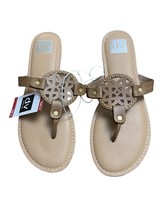 DV Dolce Vita Womens Size 10 Flat Gionna Sandals Tan Slip on Flip Flops ... - $18.90 CAD
