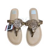 DV Dolce Vita Womens Size 10 Flat Gionna Sandals Tan Slip on Flip Flops ... - $18.92 CAD