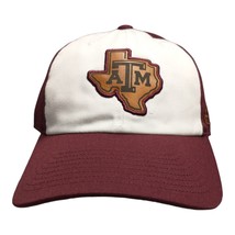 NCAA Texas A&amp;M Aggies adidas ATM Cap Men&#39;s One Size Burgundy Polyester S... - $23.12