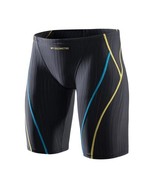 MY KILOMETRE Jammer Swimsuit 4x Mens Solid Swim Jammers Endurance Long R... - $19.53