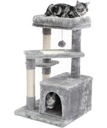 Superjare Cat Tree Cat Tower for Indoor Cats Grey ~BRAND NEW~ - $931.33 MXN