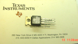 1-6 NOS TI&#39;s TIC102B Triac with HS Insulator - £3.72 GBP