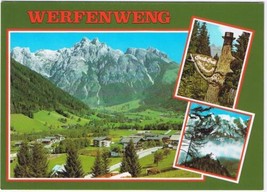 Austria Postcard Werfenweng Gegen Die Eiskogel - £1.68 GBP