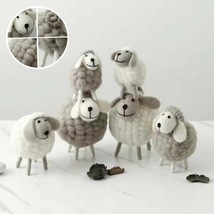 1Pc Kawaii Sheep Animal Ornament, Sheep Animal Figurine for Desk and She... - £10.05 GBP