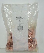 Nibco 9046200 Copper 45 Degree Street Elbow 1/2 Inch FTG x C 6062 Bag of 50 image 1