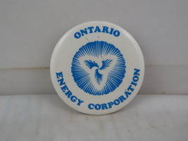 Vintage Business Pin - Ontario Energy Organization - Celluloid Pin  - $15.00