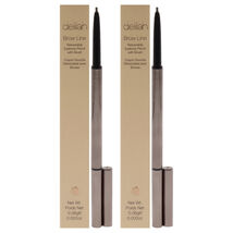 Brow Line Retractable Eyebrow Pencil With Brush - Ash by Delilah for Wom... - $26.99