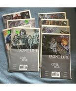 Lot of 8  “CIVIL WAR Front Line” MARVEL COMIC BOOKS  # 4, 5,6,7,8,9,10,11 - $0.98