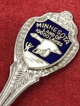 Travel Souvenir State 3.5&quot; Tea Spoon - Minnesota Land of 10,000 Lakes Duck - $5.89