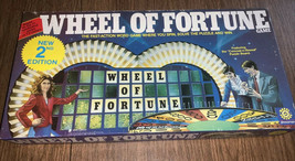 Wheel of Fortune Board Game #5555 Pressman 1985 Vintage Original -2nd Edition - £15.79 GBP