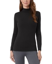 32 DEGREES Womens Cozy Heat Mock-Neck Long-Sleeve Top Color Black Size S - £19.39 GBP