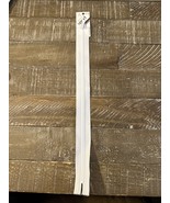 Coats And Clark Closed Bottom Zipper White 14” - $277.08 MXN