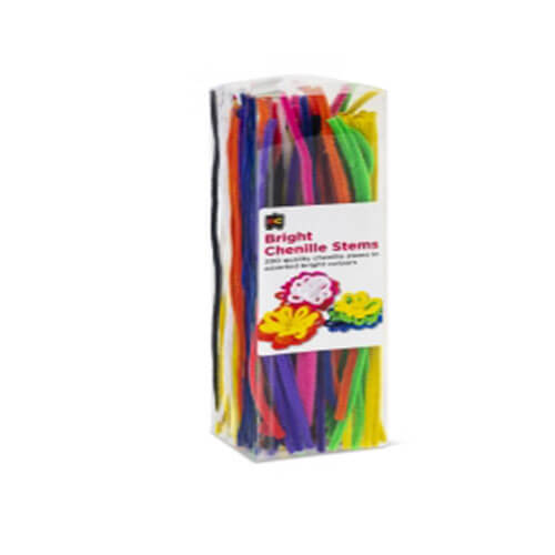 EC Chenille Stems 30cm 200pk - Assorted - $40.11
