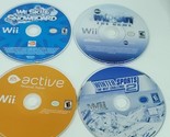 Nintendo Wii Games Lot of 4 Bundle Winter Sports Active Wipeout Ski Snow... - $22.76