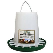 Free Range Hanging Poultry Feeder -  7 lb. Capacity - Feeds Up To 15 Birds - £20.71 GBP