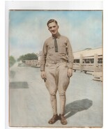 Vintage 1942 WWII Soldier Photo 8x10 Hand Colored “Deep in the Heart of ... - $40.00