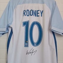 Wayne Rooney Signed Autographed Team England Jersey- COA - £163.67 GBP